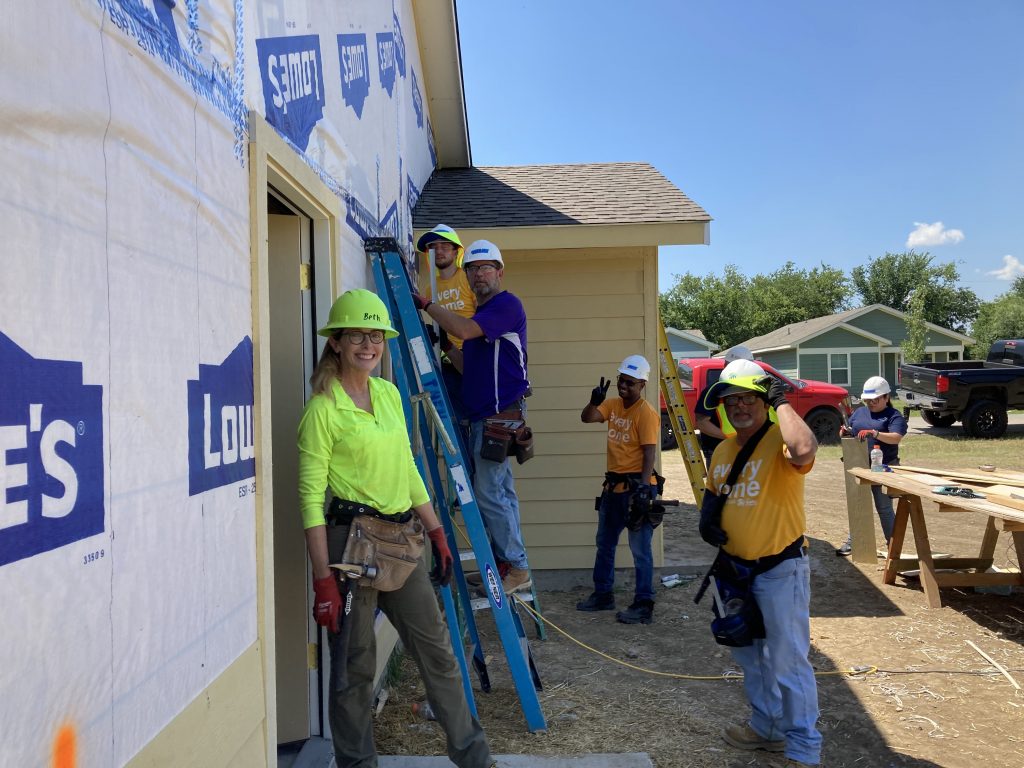 All-Presbyterian Habitat for Humanity house construction